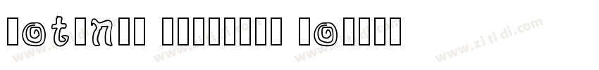 Rotunda Variable Fo字体转换